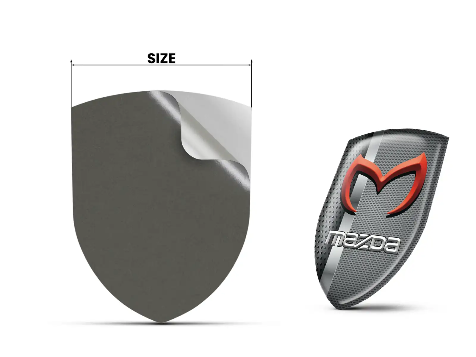 Mazda Adesivi Parabrezza su Misura Max Durevoli Pro Stile